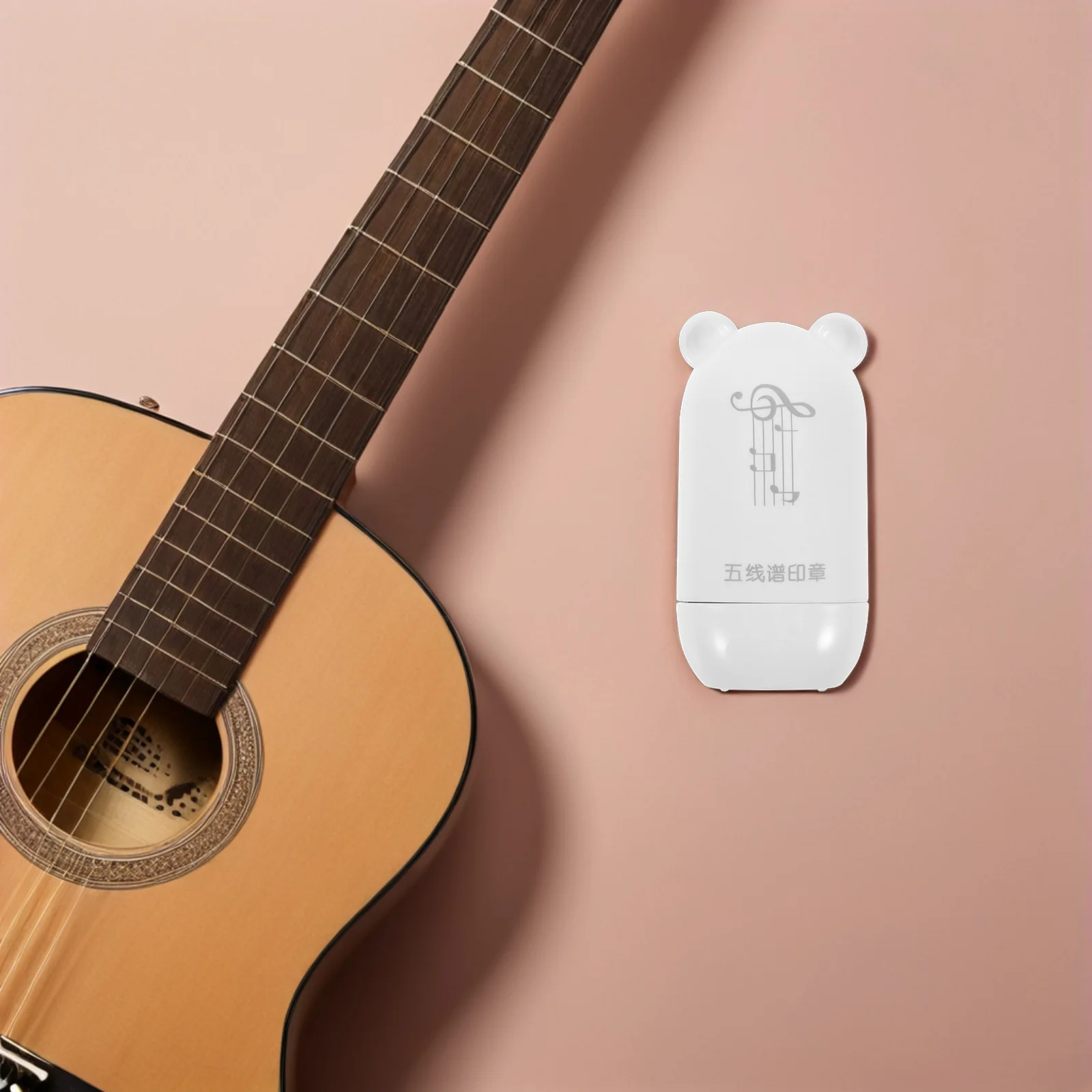 

Music Staff Maker Roller Stamp Self Inking Five-Lines Handwriting Practice Tool Guitar Chord Seal For Classroom Writing Supplies