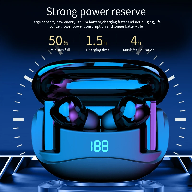 Auriculares ANC Mate 60 para jugadores, audífonos inalámbricos con Bluetooth 5,4, Hifi