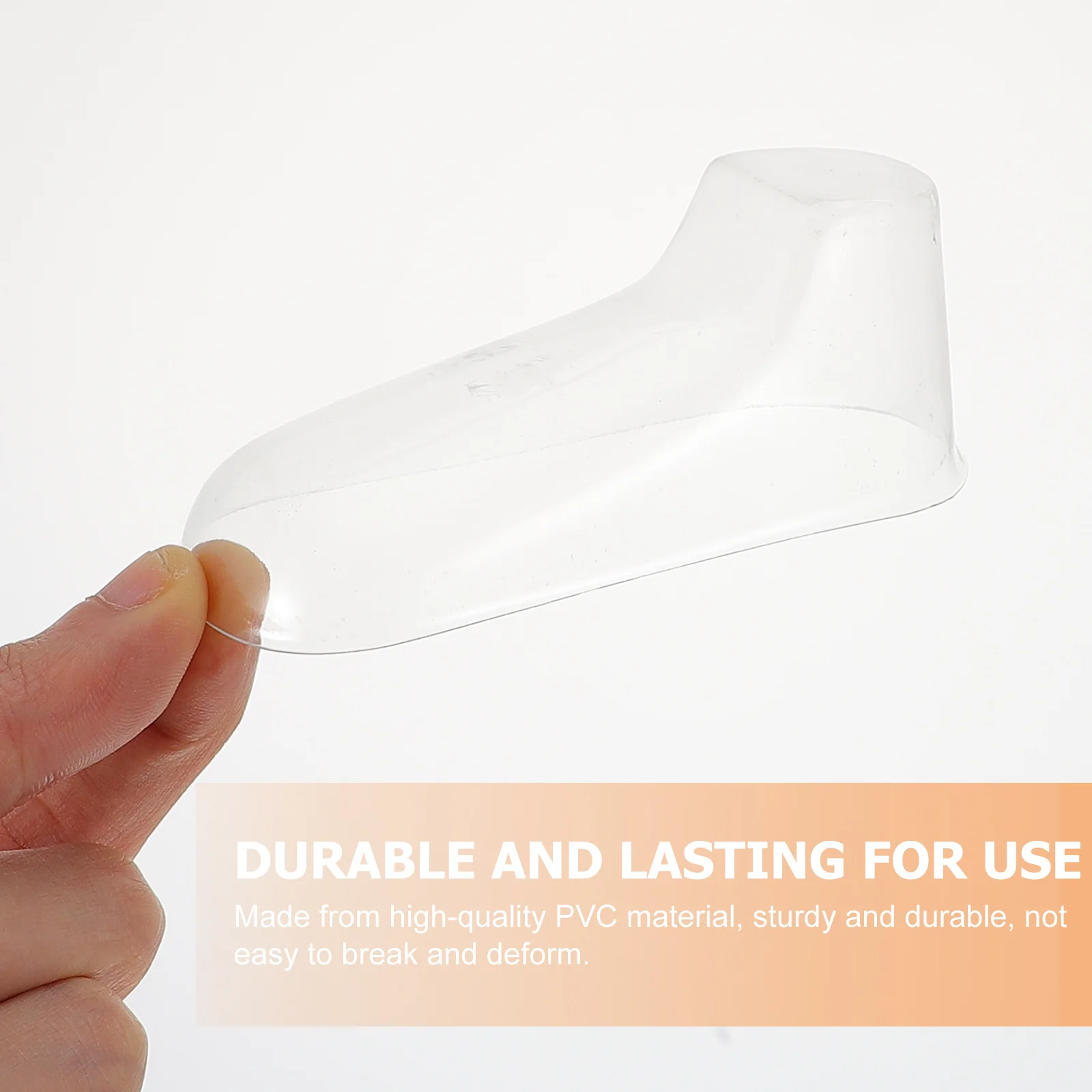 

Прозрачная подставка для детской обуви из ПВХ для детских носков, прочный легкий держатель для ног для малышей