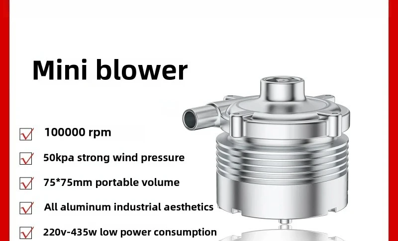 for Sampler of Aluminum Alloy High Pressure Small Blower