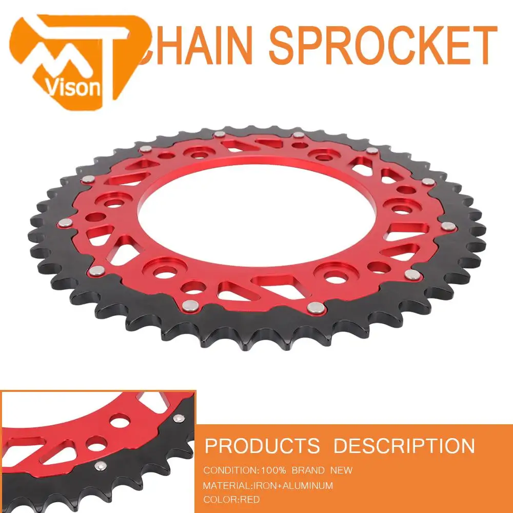 

Motorcycle Chain Sprocket For Honda CRF250L 2013-2020 CRF250L RALLY 2020 CRF250RA/RAL 2017-2018 CRF250 RALLY 2017 XR650L 93-20