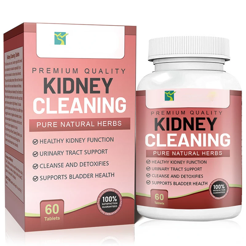 Premium Quality Kidney Cleaning Tablet, Powerful Kidney Cleanse Supplement, Support Healthy Kidneys & Urinary Tract, 60 Tablets