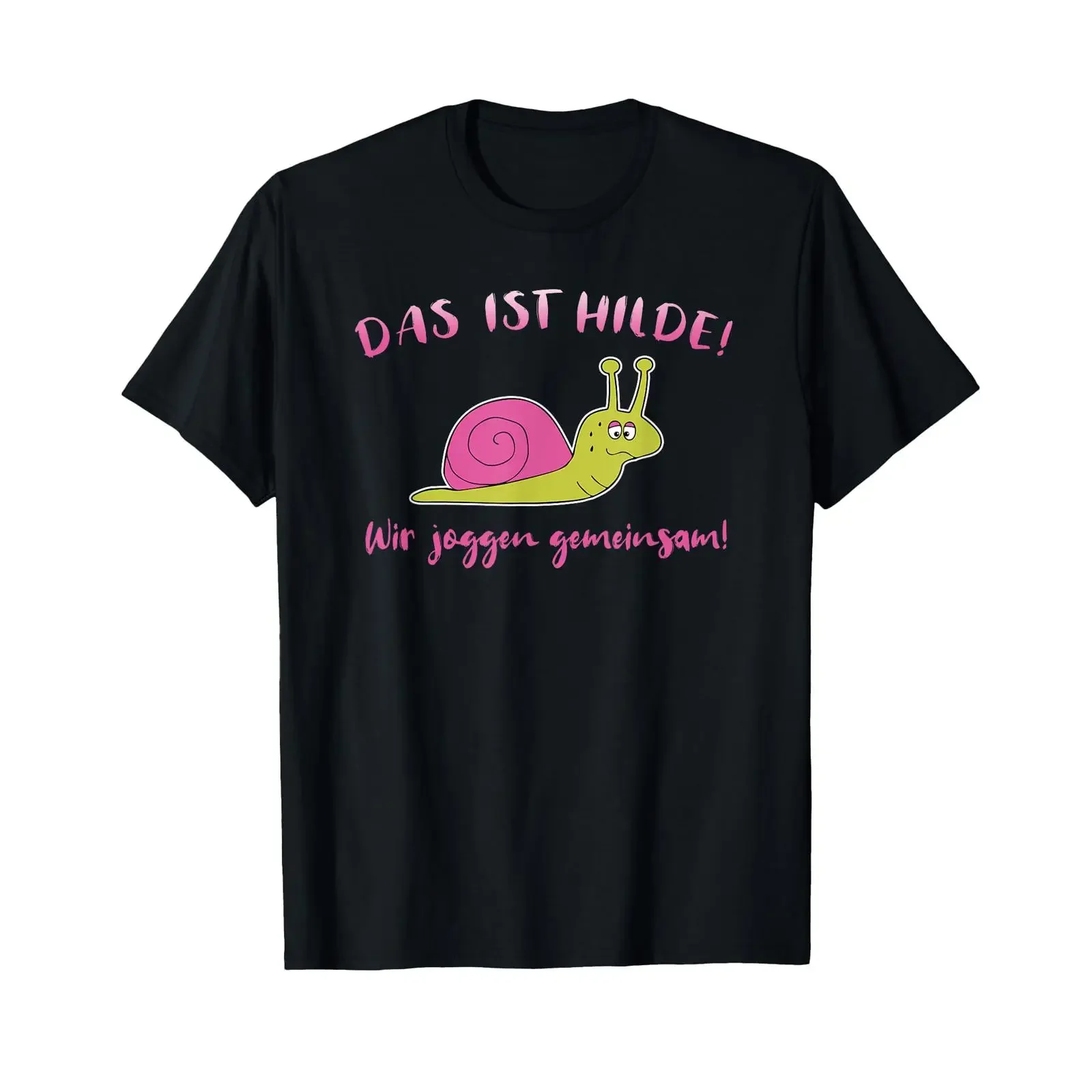Jogging Sport Running Slow Snail Funny Slogan T Shirt vintage Washed Casual Top For Everyday Wear Stretched Stylish Slightly