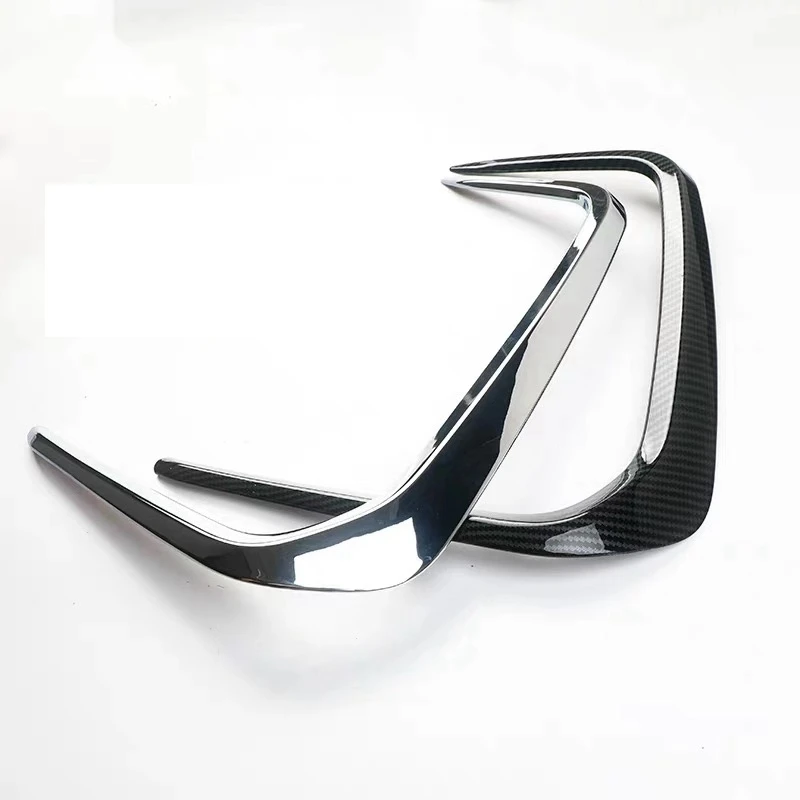 For Toyota Corolla Altis 2019-2021 2022 Front Fog Light Protector Cover Fog Lamp Frame Trims ABS Chrome Car-Styling Accessories