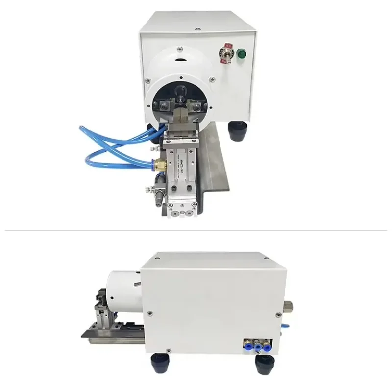 WJ-203 Semi-Automatic Telescopic Wire Stripping and Twisting Machine Pneumatic Peeling and Cable Manufacturing Equipment