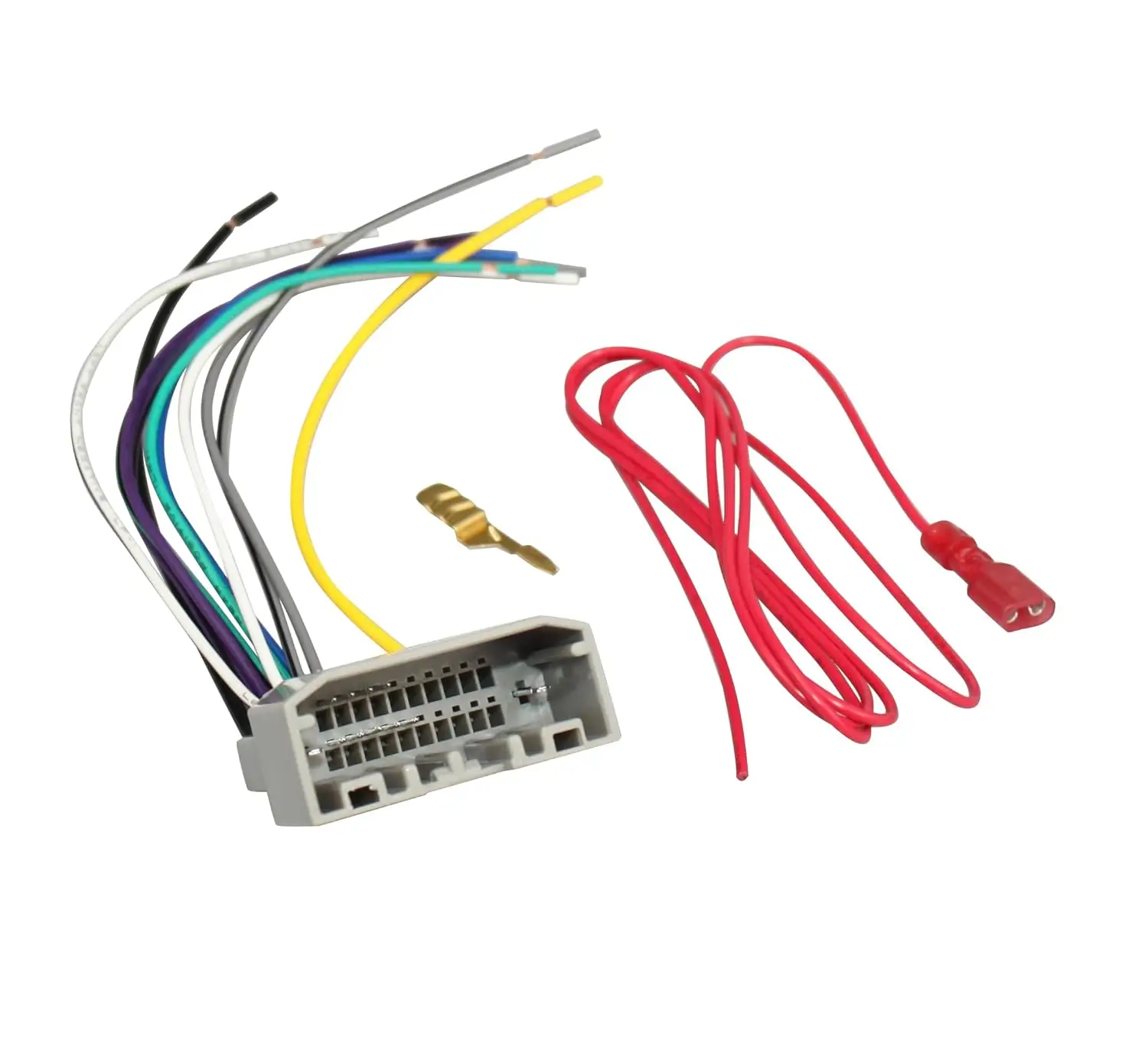 Car Stereo Wiring Harness Fit for 2006-2016 Dodge, 2008-2016 Jeep, 2004-2016 Chrysler Modles Radio Wire with Antenna Adapter
