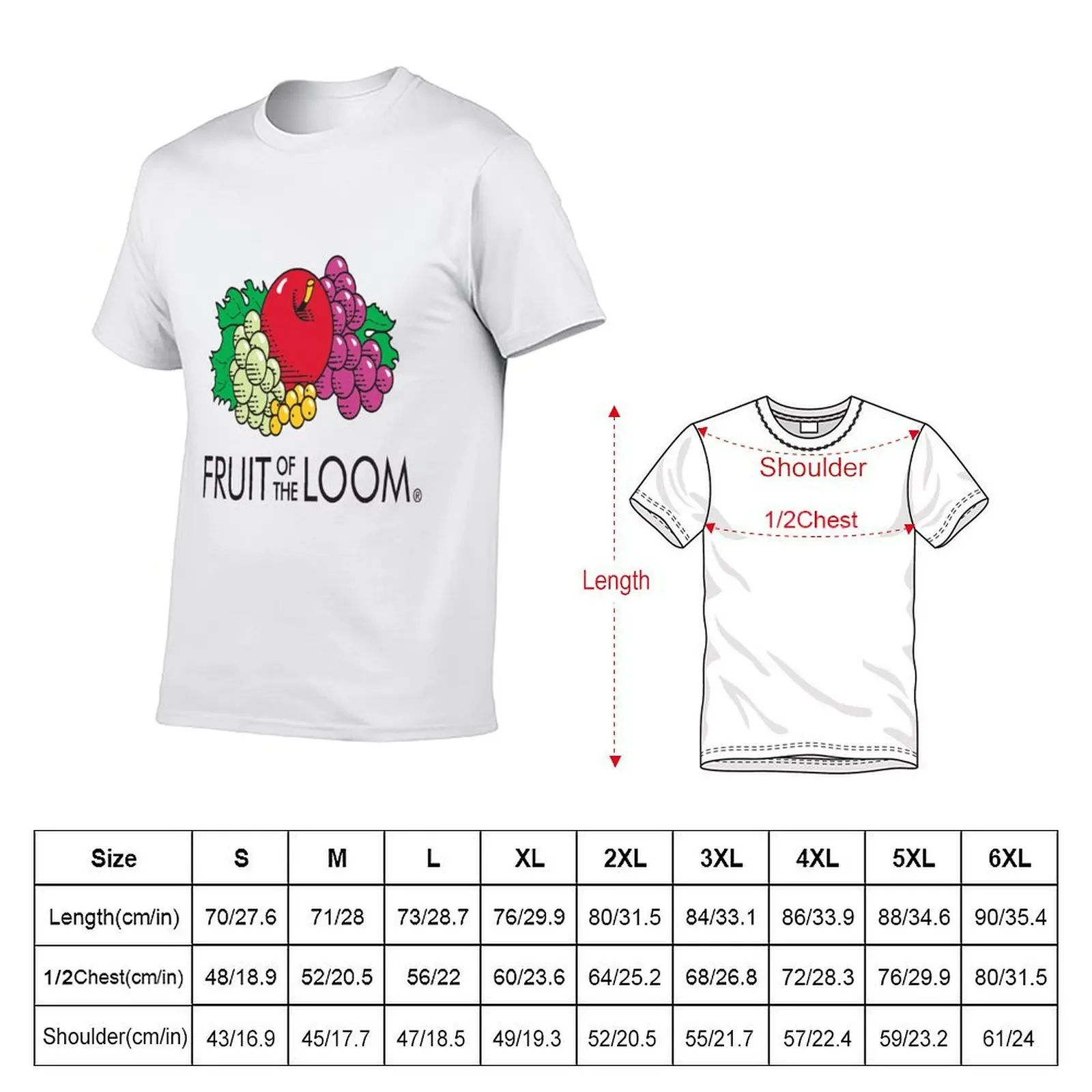Fruit of designer funny man t T-Shirt shirt cotton graphic t shirt shirts t man for tshirt Loom the man