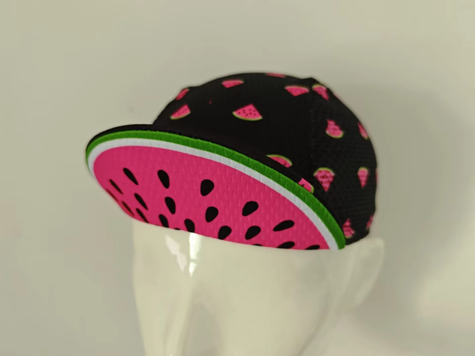 Watermelon Cycling Cap Classics Road Bicycle Hat Mercier Bike Headwear Breathable Men and Women Gorra Ciclismo