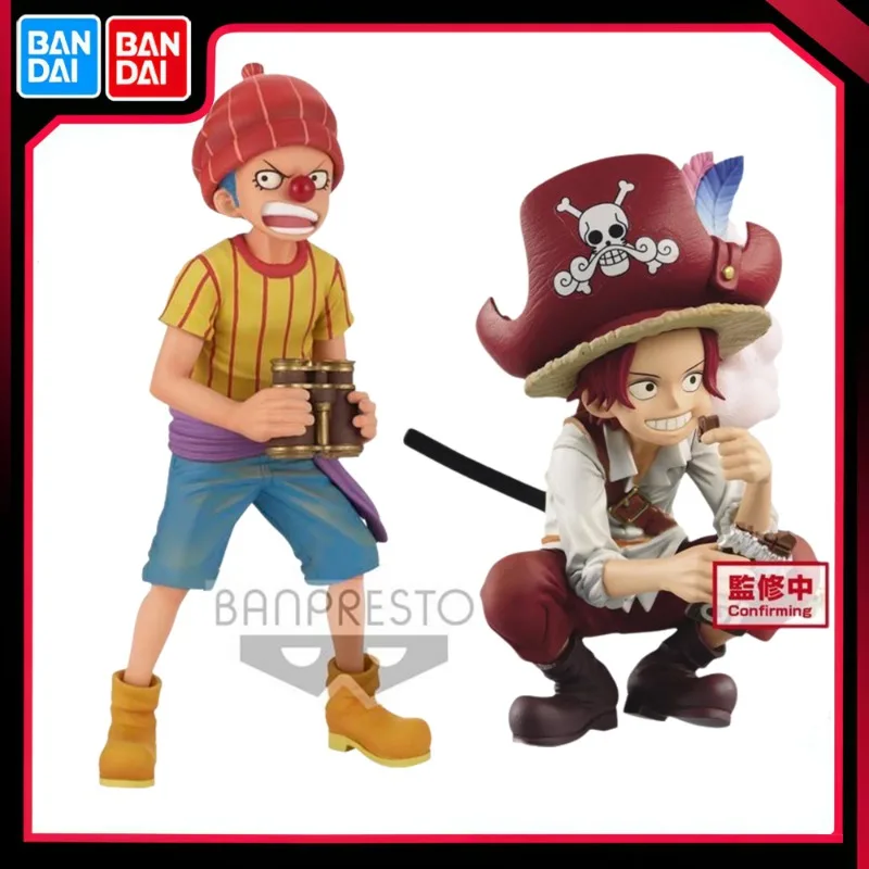 

Bandai Original Banpresto Japan Anime One Piece DXF Wano Country THE GRANDLINE CHILDREN Shanks Buggy Action Figure Model Toy