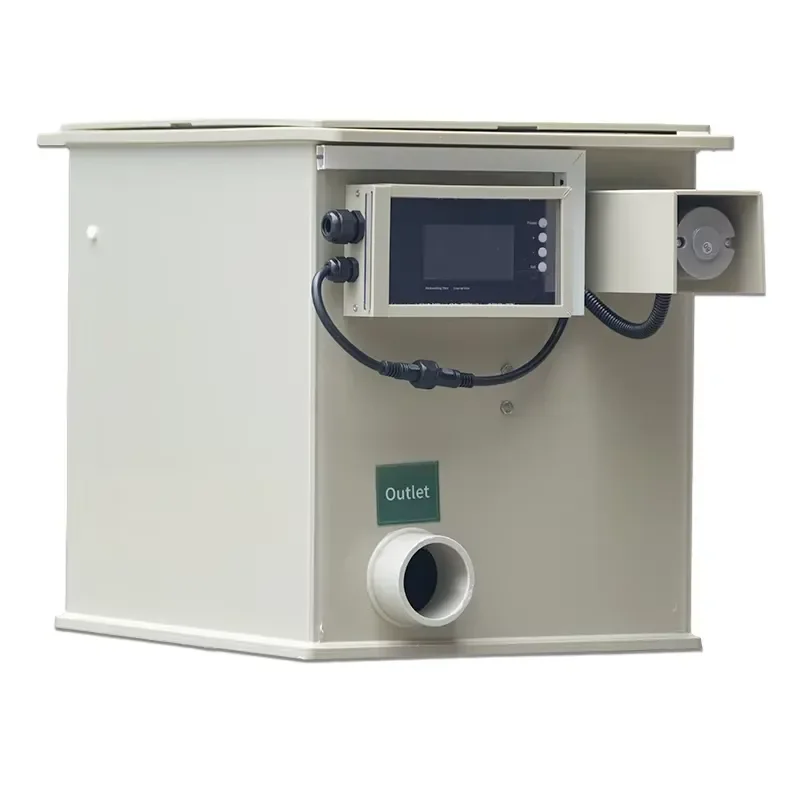 QihangRAS Factory Price High Quality pp Drum Filter 10m³/h Aquaculture Fish Pond Filter Aquarium Koi Pond Rotary Drum Filter