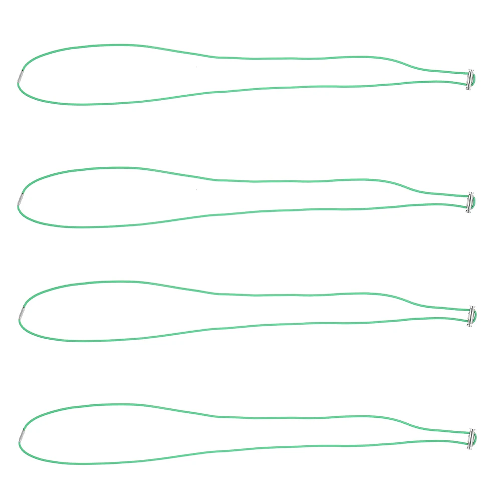 

4pcs Elastic Bag Holder Adjustable Straps Durable Carrier Bag Fasteners Material Garbage Ties Home Trash Can Bands Use