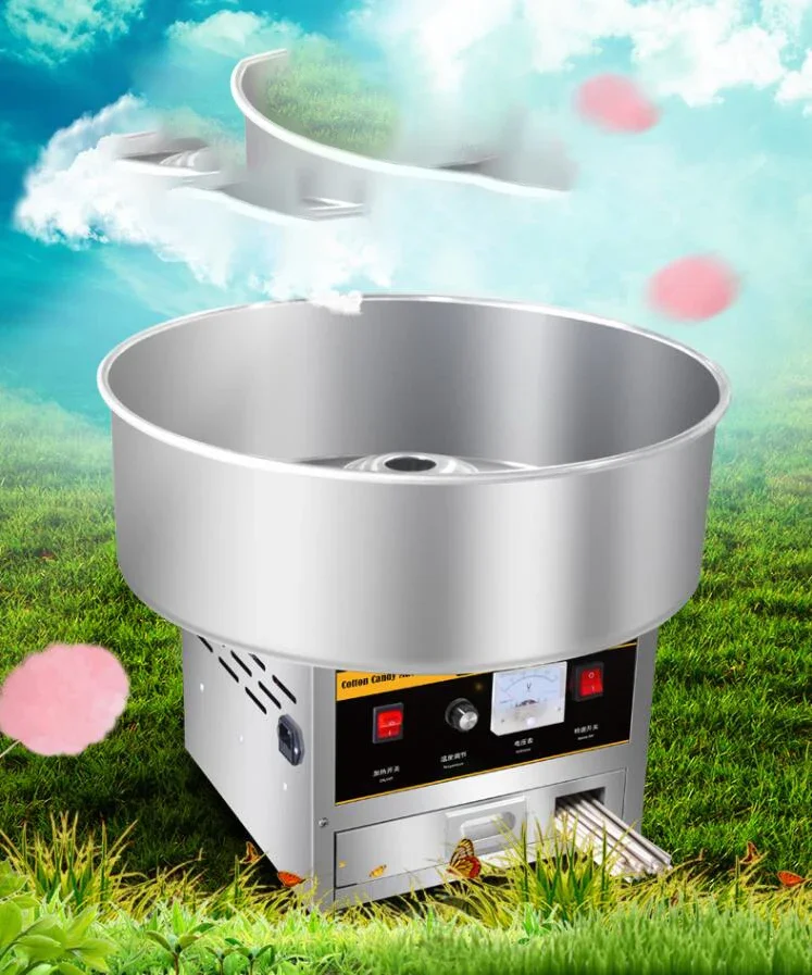 220V kommerzielle süße Zuckerwattenmaschine, elektrische automatische Marshmallow-Flower, ausgefallene Zuckerwatt-Zuckerwattmaschine