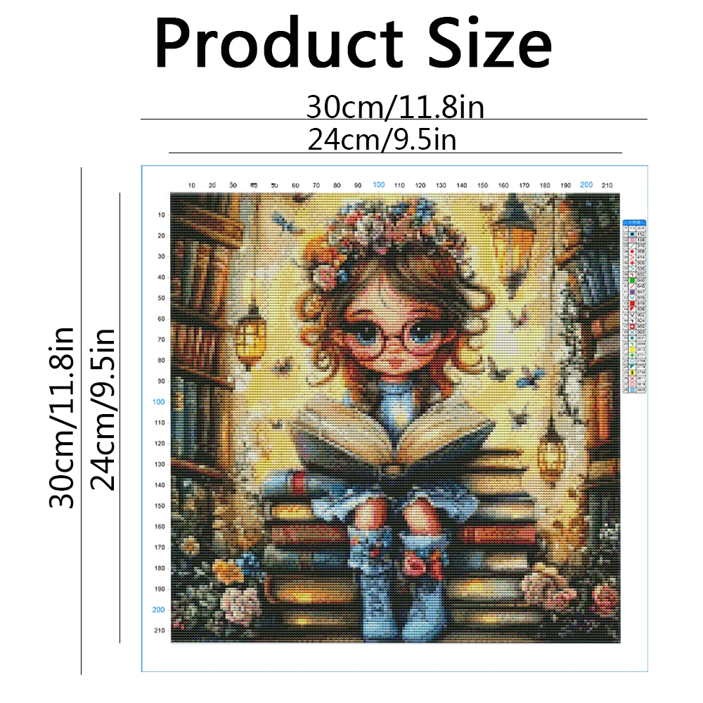 Evershine Printed Cross Stitch - Embroidery X Pattern 评论和价格