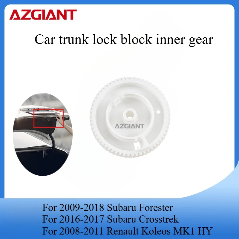 

AZGIANT Trunk lid lock actuator motor internal gear for 2009-2018 Subaru Forester/2015-2021 Nissan Murano Z52 MK3 new parts OEM