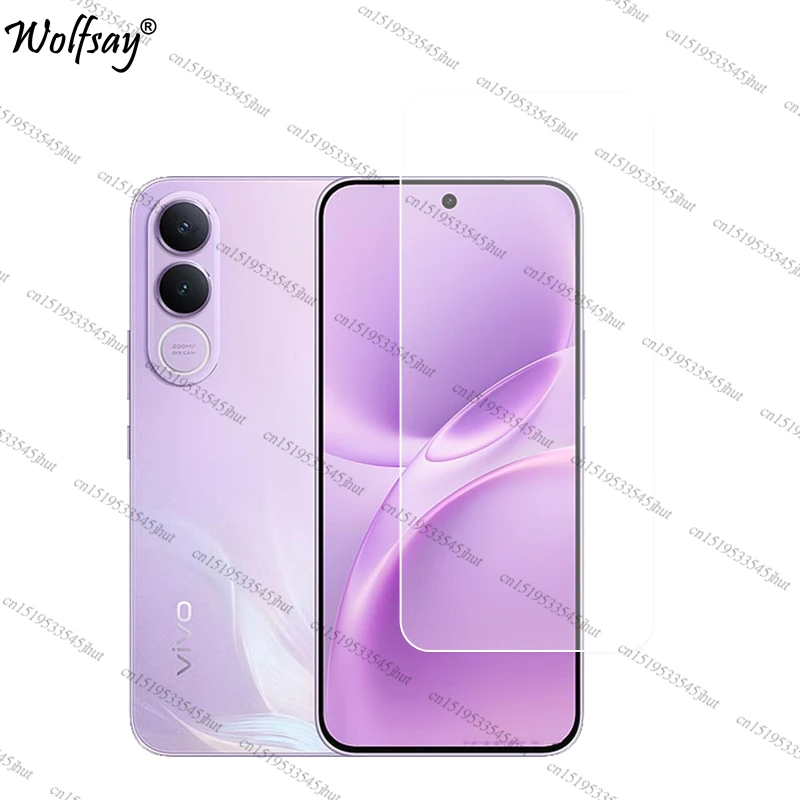 Pellicola Vetro Temperato Per Fotocamera VIVO V70 FE – Protezione Totale Antigraffio, 4 Pezzi