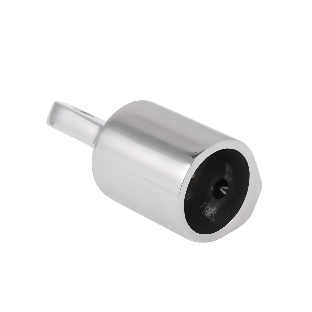 Stainless Cap 25mm Eye End Cap Marine Hardware Pipe End Bimini Top Fitting Heavy Duty for Boat Canopy Installation