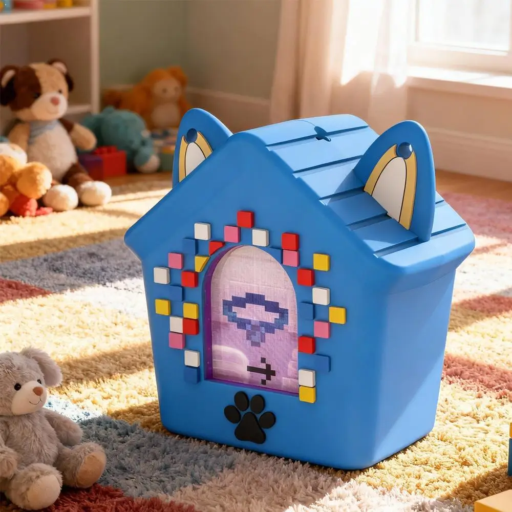 

Силиконовый защитный чехол для Bitzee Doghouse, противоударный и предотвращающий падение, для цифровой консоли для домашних животных, с ремешком