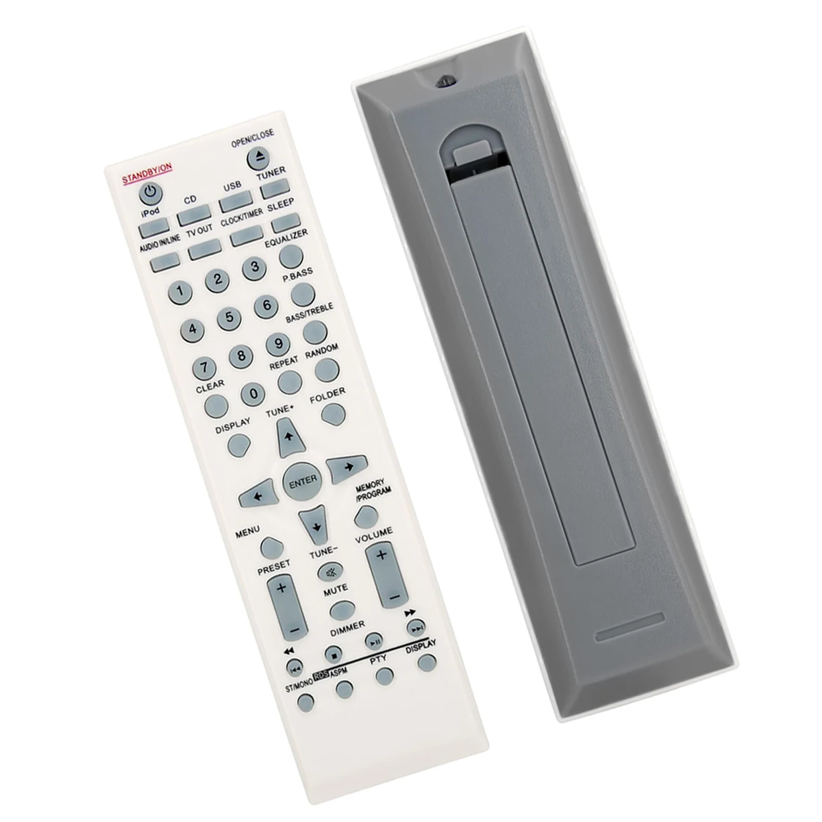 New Remote Control For Pioneer X-CM31-K X-CM31-R X-CM31-T X-CM31-W X-CM3BT-L X-HM11-K X-HM21BT-K X-HM21BT-S Hi-Fi Audio System