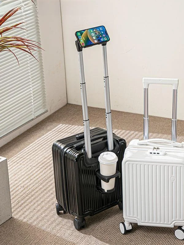 new-2025-18-inch-small-women's-travel-suitcase-with-password-lock-and-pull-rod-check-in-baggage-free-carry-on-luggage