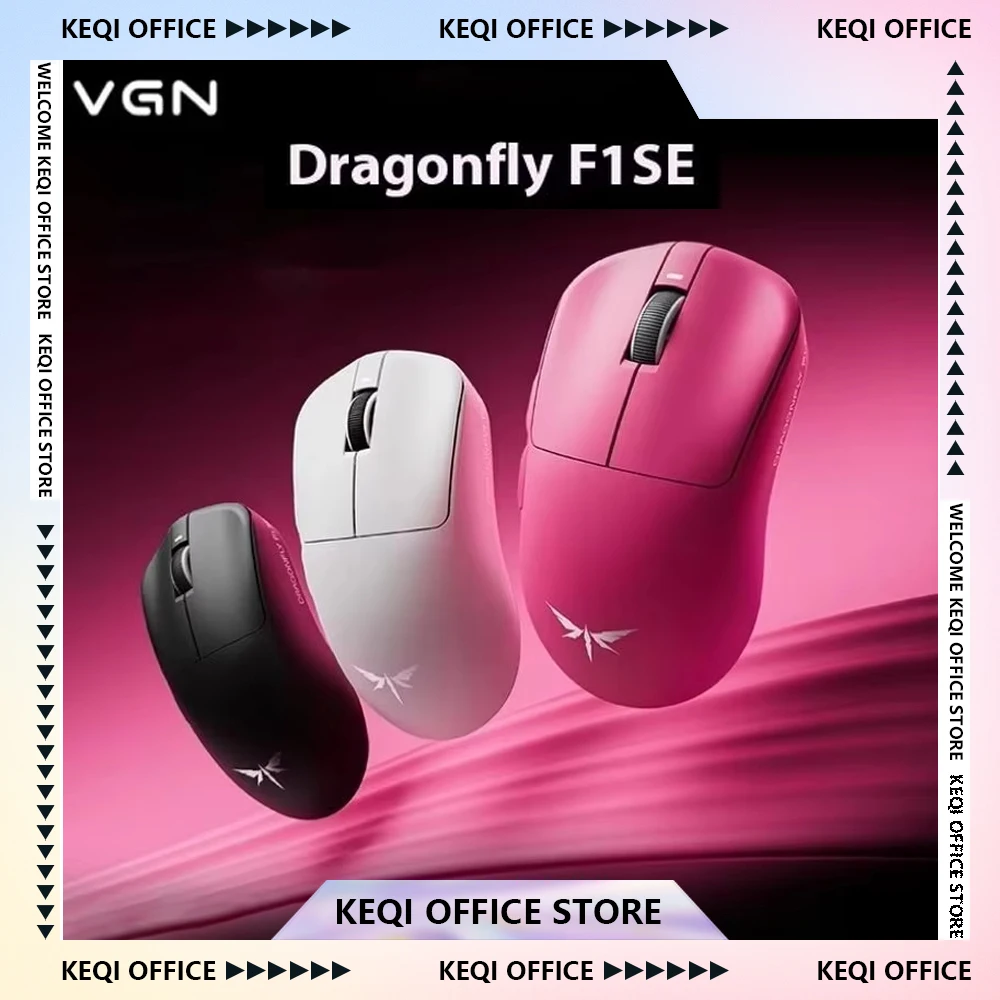 

VGN Dragonfly F1 SE Mouse Wireless Tri-mode PAW3311 Lightweight E-Sports Gaming Mice Customized PC Gamer Accessories Gifts