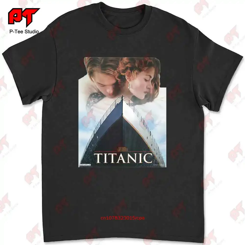 1998 Titanic The Movie Promo Leonardo Dicaprio T-shirt CUQS