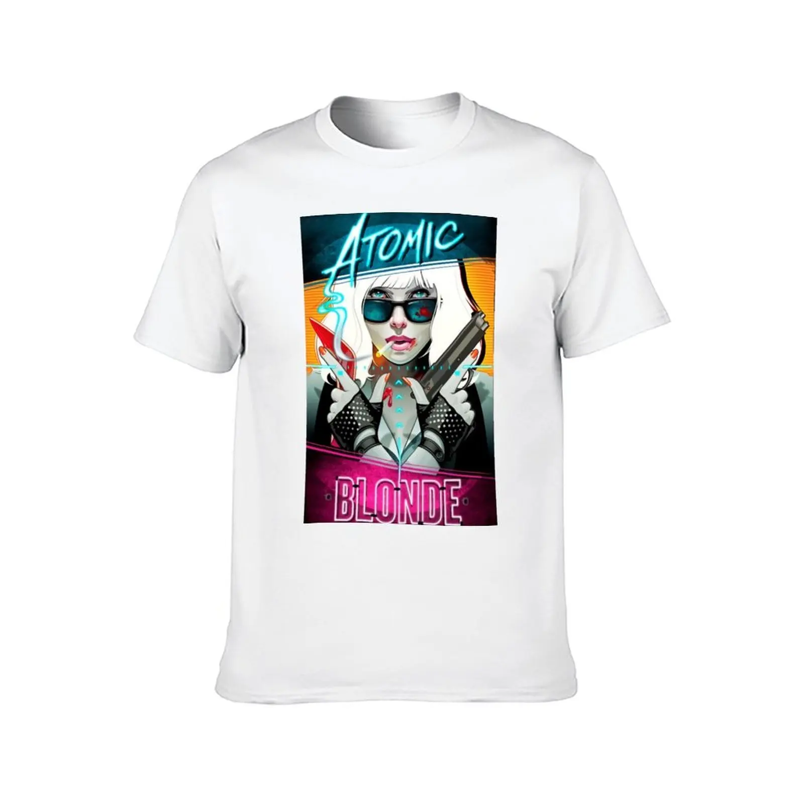 تي شيرت ملصق أشقر ذري هدية للمعجبين، هدية للرجال والنساء، عيد الهالوين، عيد الشكر، تي شيرت عيد الميلاد