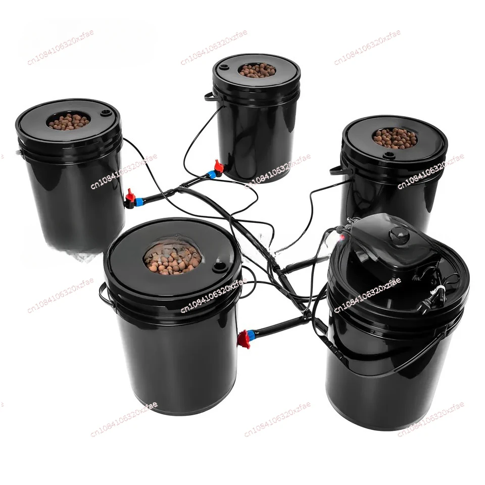 

5 Gallon Soilless Planting Barrel, DWC Hydroponics Equipment Hydroponics Barrel