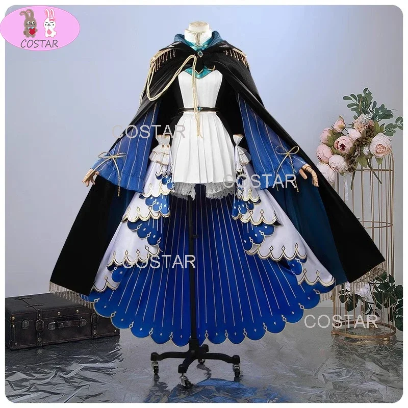 

[Customized] Vtuber Ars Almal 5th Anniversary Cosplay Costume Cos Game Anime Party Uniform Hallowen Women Outfits Lovely Dress