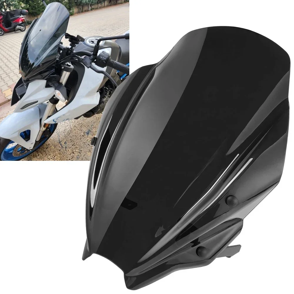

2024 GSX8S Windscreen For Suzuki GSX 8S 2023 gsx-8s Accessories Motorcycle Windshield Screen Heightening Wind Deflectors Bracket