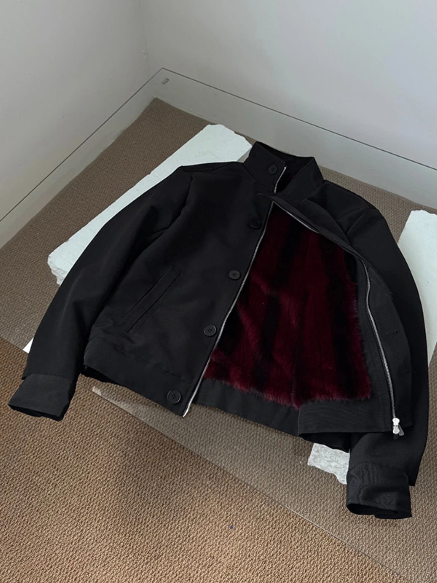 

Мужская зимняя куртка Barn Falcon Cotton Jaet в американском стиле CleanFit с воротником-стойкой, на флисовой подкладке, утепленная, модная верхняя одежда