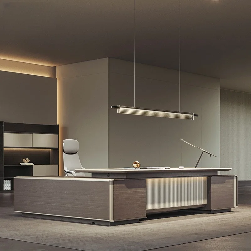 

Convertible Extendable Luxury Modern Executive Office Desk 2900mm Computer Desk