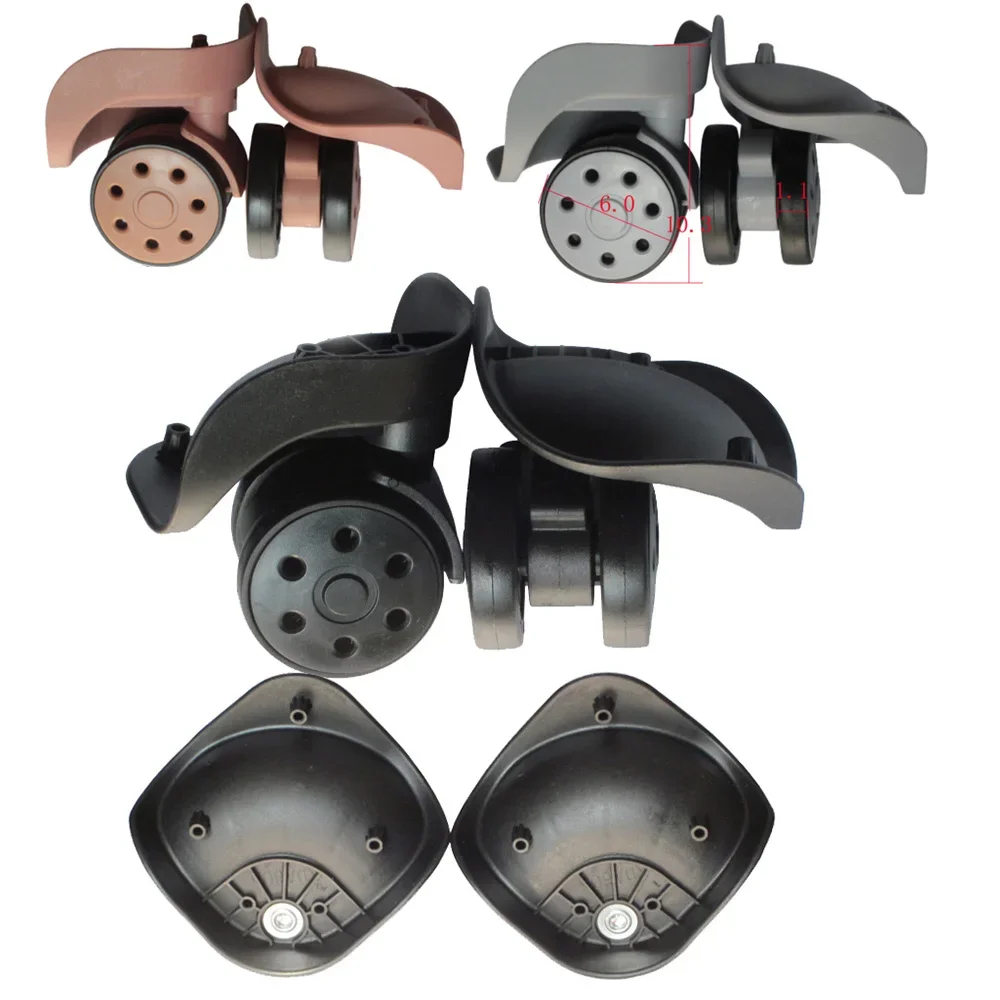 

Высококачественные колеса A73 A-73 с круглым отверстием для чемоданов, сменные ролики для багажа, запчасти и аксессуары