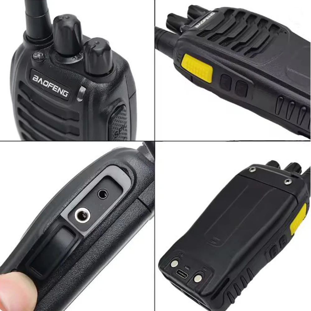 Baofeng BF-888SD BF888S Walkie Talkie Wireless Frequency Copy Noise Reduction Encrypted Calls UHF VOX Voice Encryption Radios