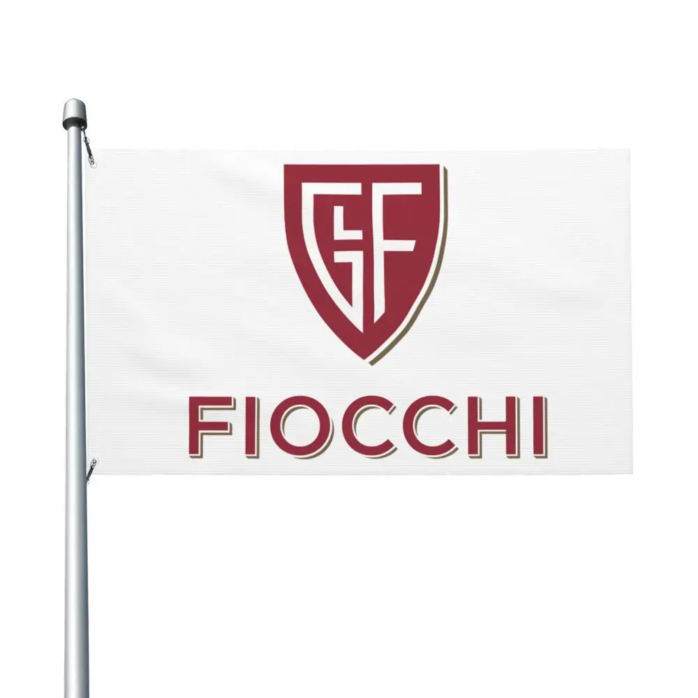 Nueva bandera de doble cara de Fiocchi Munizioni, bandera de brisa, bandera de jardín, bandera decorativa, pancarta de fiesta de 3x5 pies (90x150cm)