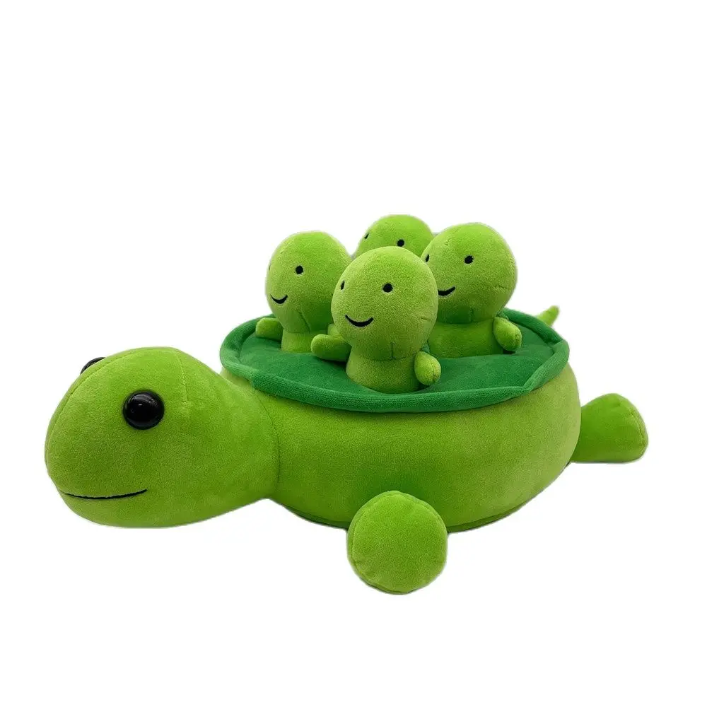 Ensemble de jouets en peluche pour enfants, tortue, citrouille, poivre, aubergine, avocat, jeu éducatif, bon marché, vente en gros