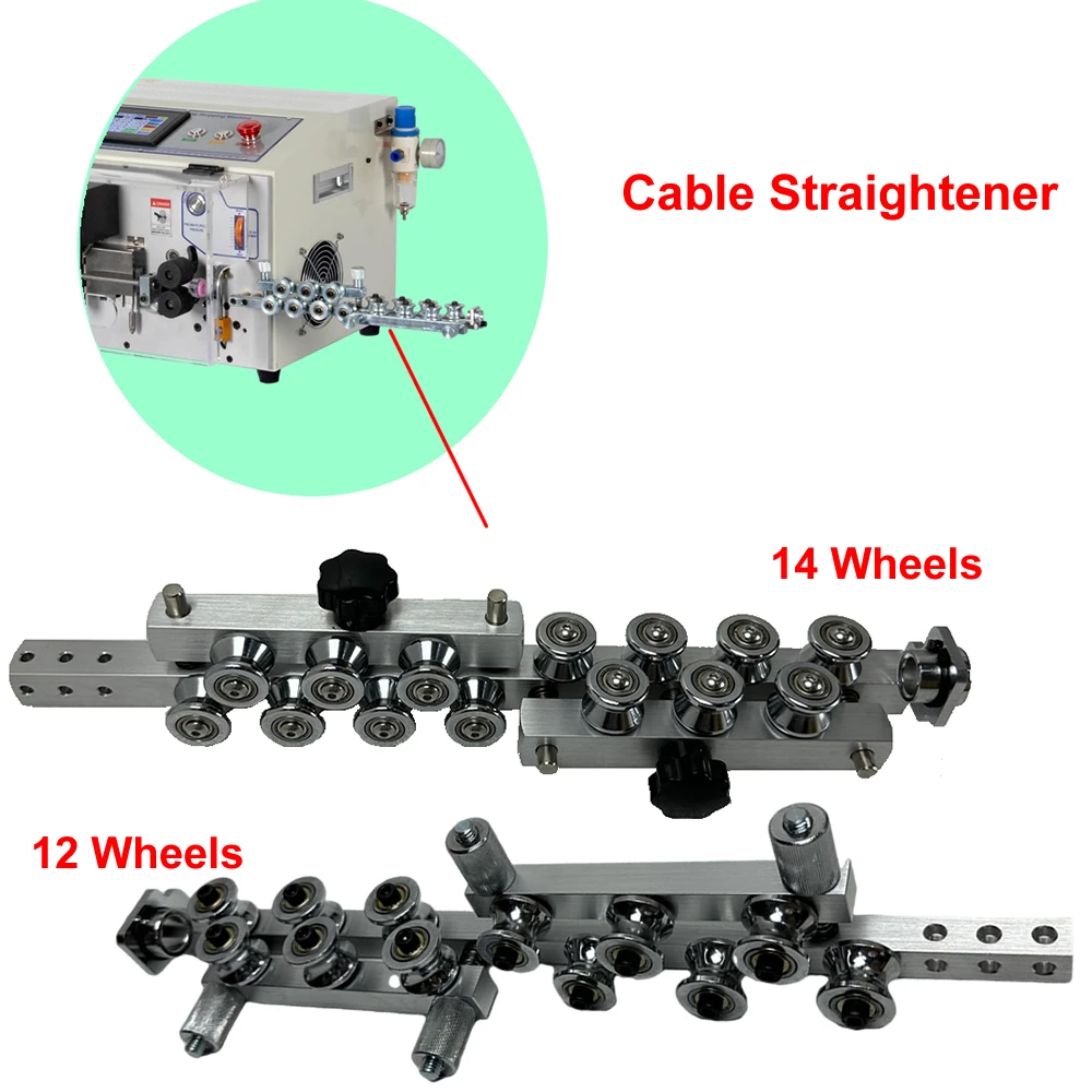 Full Metal Wire Straightener Cable Leveling Straightening Tool for SWT508 Series SWT508-YHT2 SWT508E SWT508MAX Stripping Machine