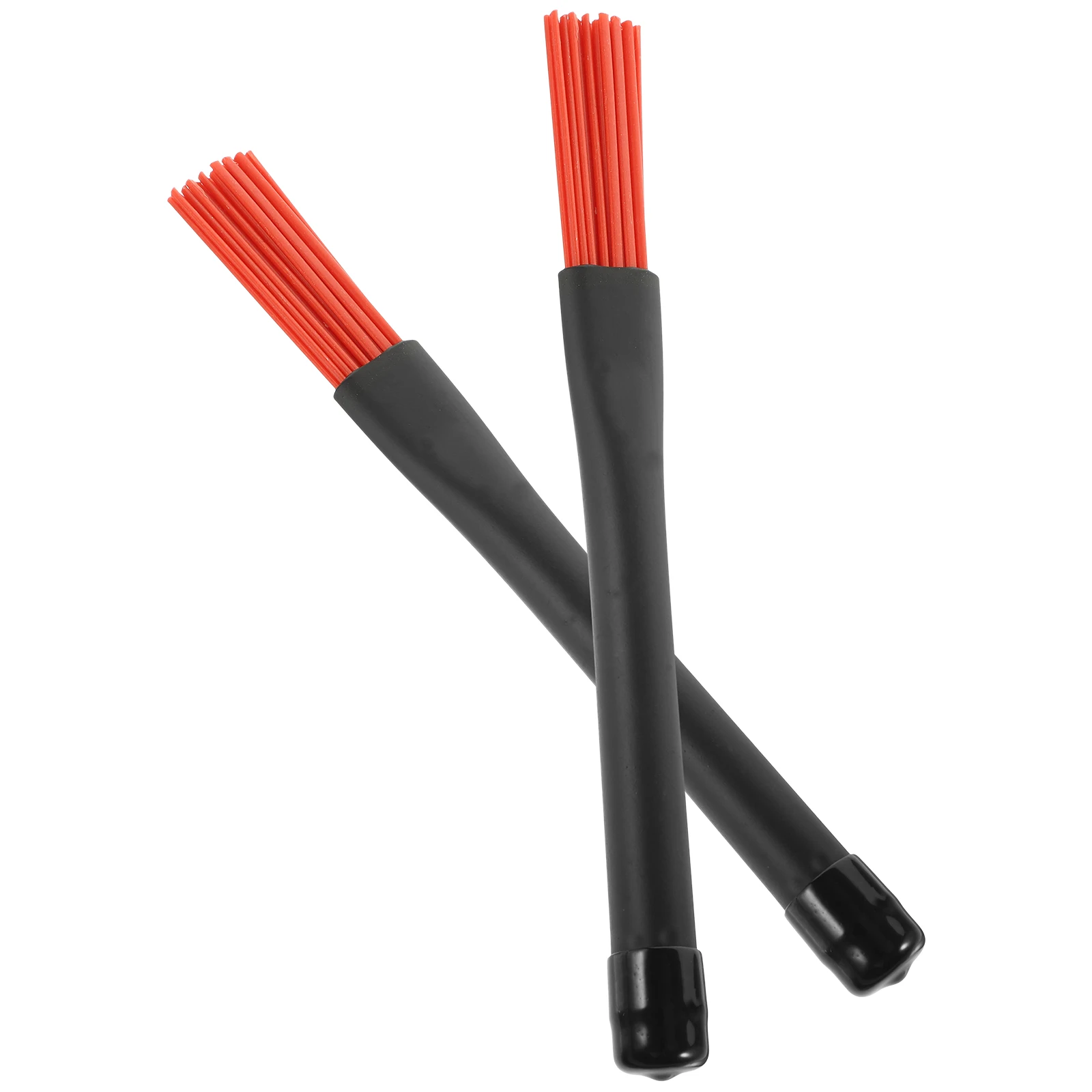 

1 Pair Black Nylon Drumsticks Retractable Jazz Drum Set Practice Percussion Instrument Accessories Drum Brushes