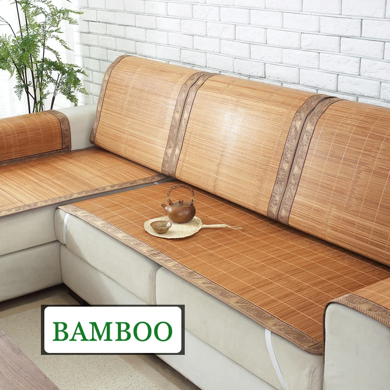 

Summer sofa cover Cooling bamboo home decoration L shape sofa protector cushion cover sofa towel