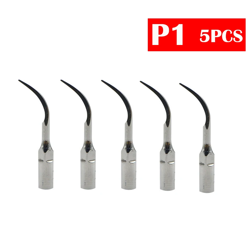 5 Buah Scaler Tips Gigi Fit EMS Pelatuk Ultrasonik Scaler Handpiece Gigi Ultrasonik Scaler Tip Scaling