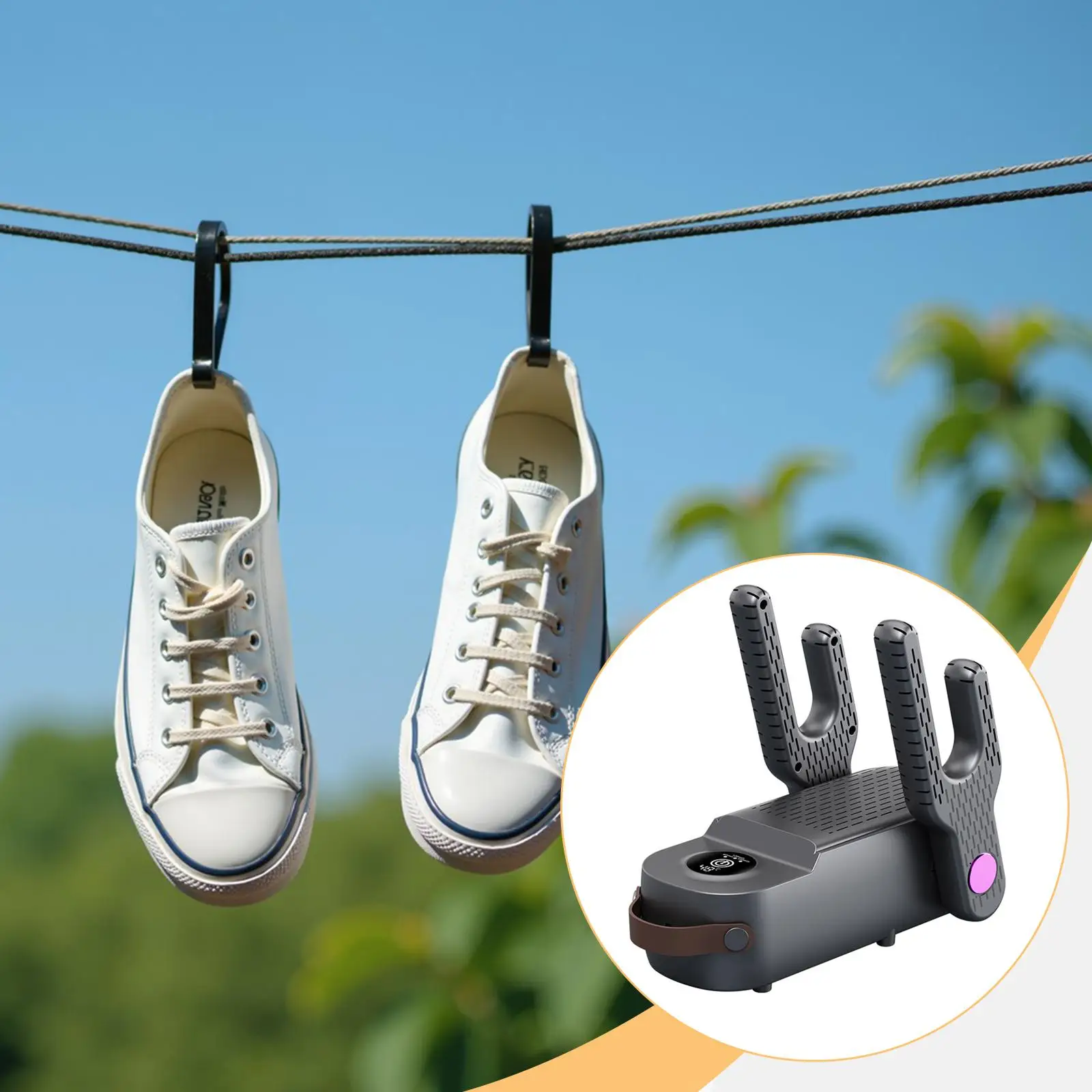 

Electric Shoes Dryer for Traveling Household Shoe Dryer for Socks Work Boots