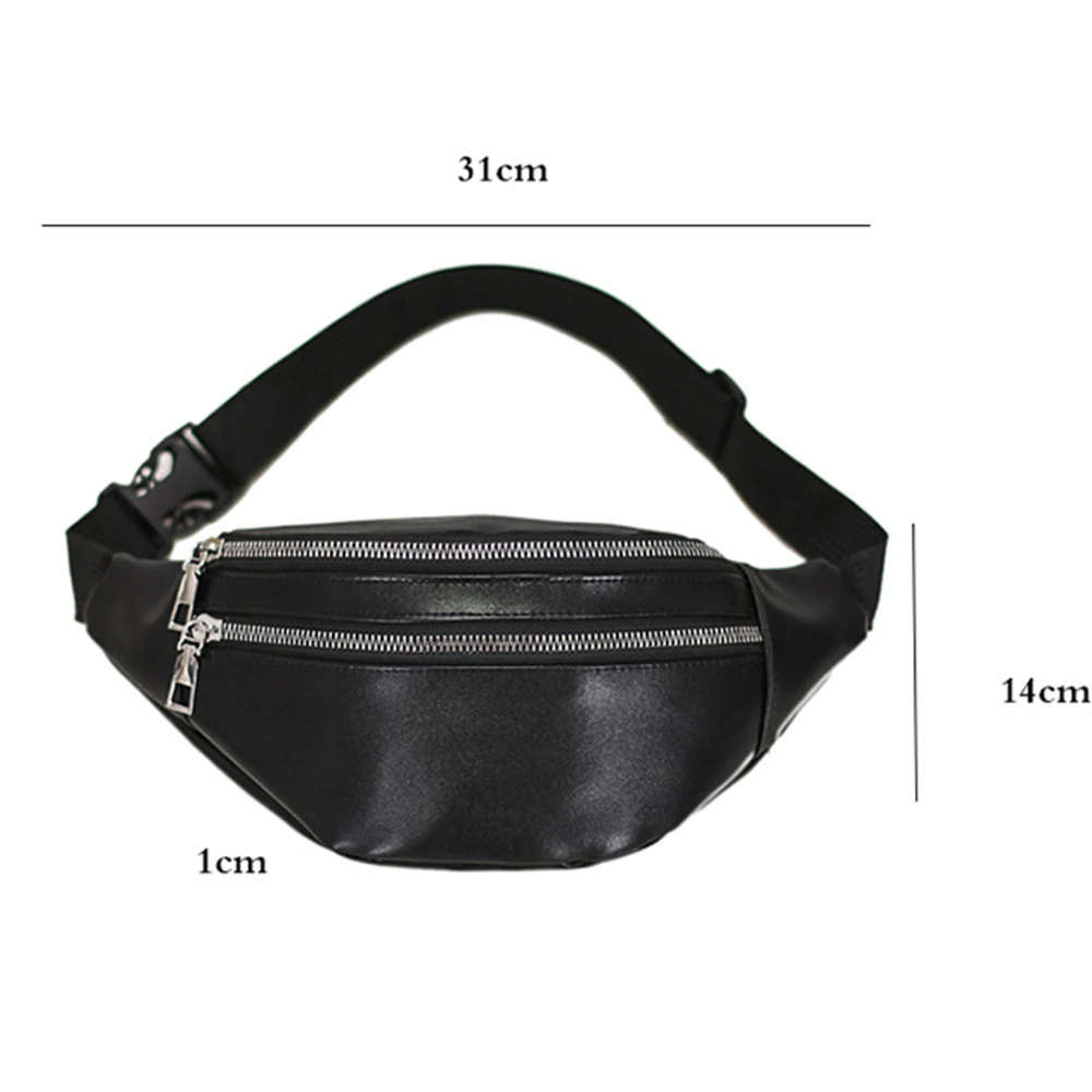 Fanny Pack Women Fashion Waist Pack Casual Crossbody Chest Bags Unisex Hip Bum Bag Waterproof Travel Belt Bag Sport Purse Pocket