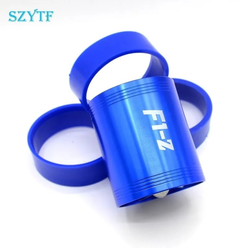 

F1-Z Supercharger Turbo Air Intake Fuel Saver Fan w/ Double Propeller - Blue high quality