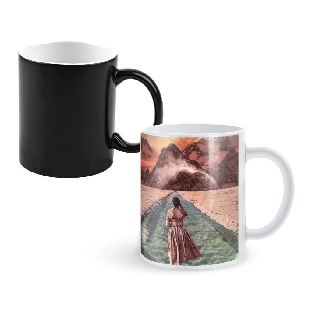

Mind MischiefCoffee Mugs And Mug Creative Color Change Tea Cup Ceramic Milk Cups Novelty Gifts