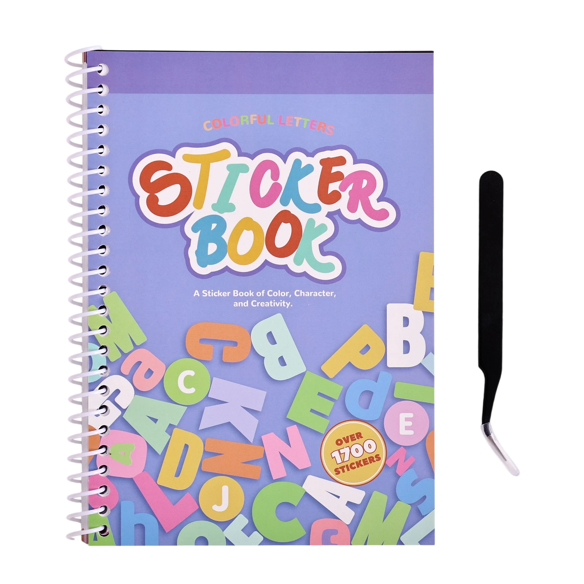 

1700+ Pcs Colorful Number Alphabet Stickers, 30 Sheets Self-Adhesive Mini Letter Stickers for DIY Crafts, Cards, Notebook