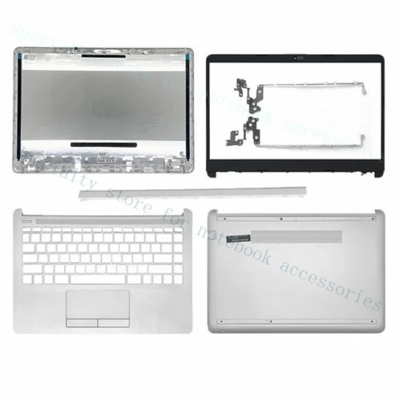 A+ For HP 14S-CF CR 14-CF 14-DK 14-DF LCD Back Cover/Front Bezel/Palmrest/Top Case