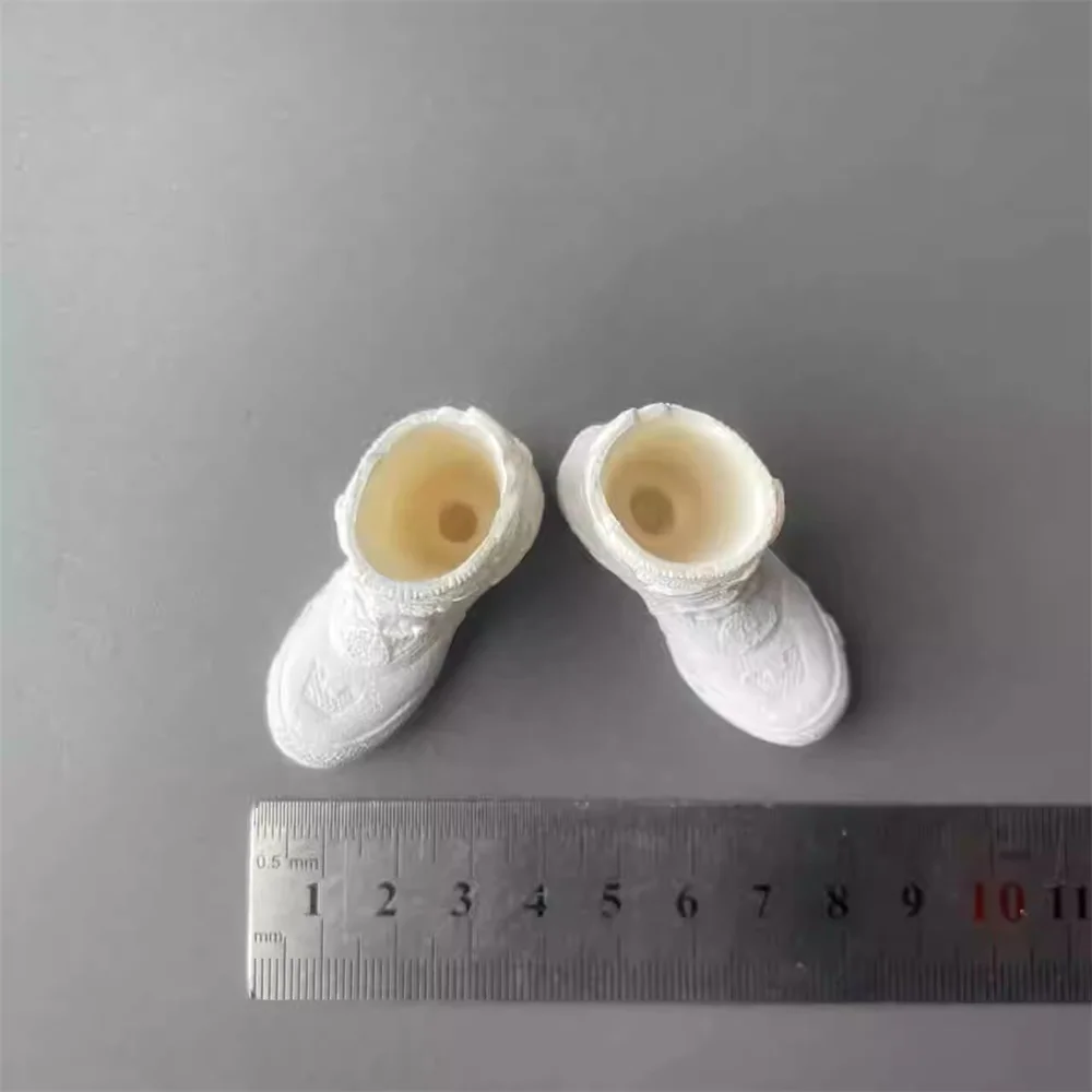 For Sale ZYtoys 1/6 White Snow Solid Shoe Boot PVC Material Not Real For 12