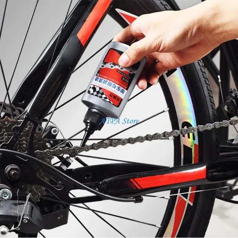U13C 1 Bottle Oil Chain Wheel Dry Lubricant Repair Lubricant Grease MTB 100ml to Protect Wheel Chain