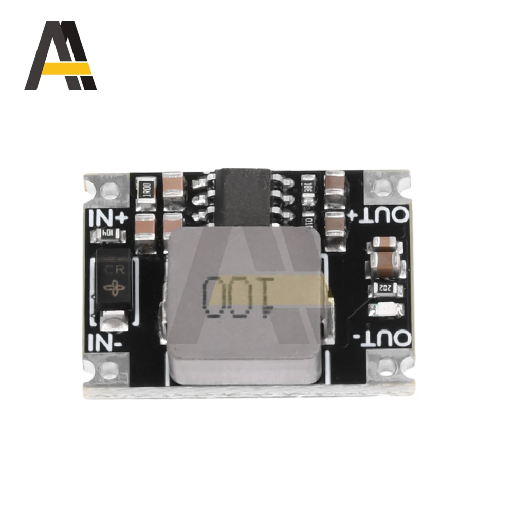 وحدة إمداد الطاقة منخفضة التموج DC باك ، منظم طاقة عالي ، 5A ، 6V-40V إلى V ، 5V ، 12V