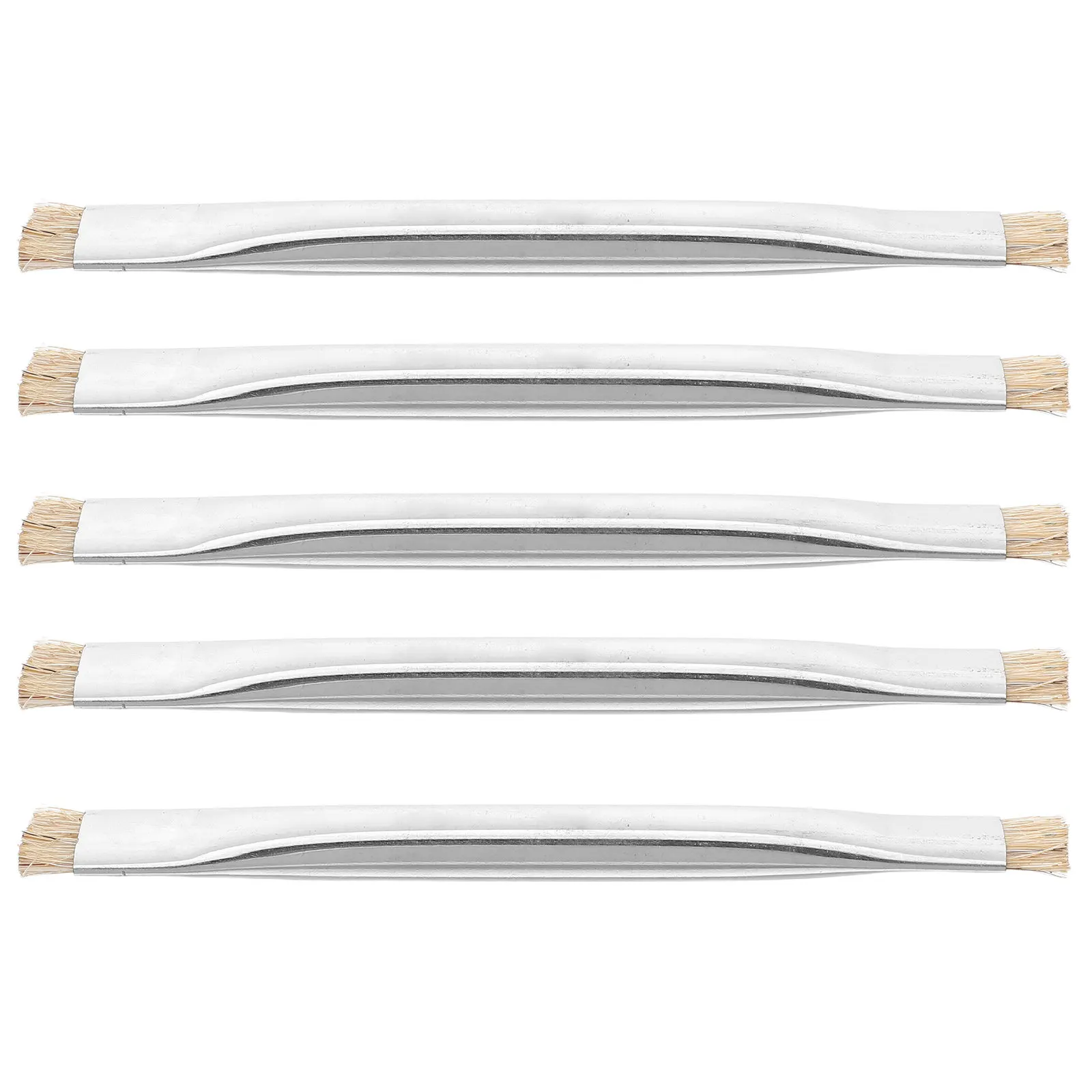 

5pcs Hard Cleaning Brush Dual Head Stiff Wire For Motherboard Repair Double Wire Brush Set Pcb Cleaning Tools