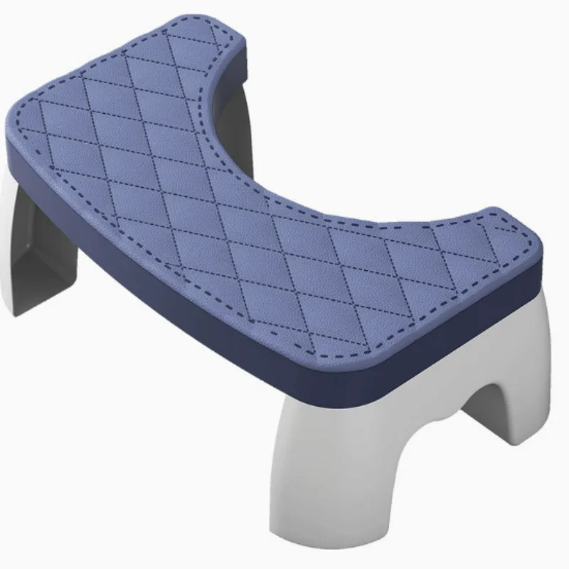 Assento Ergonômico para Agachamento e Sanitário, Banquinho Impermeável com Apoio para os Pés, Ideal para Grávidas, Crianças, Adultos e Idosos